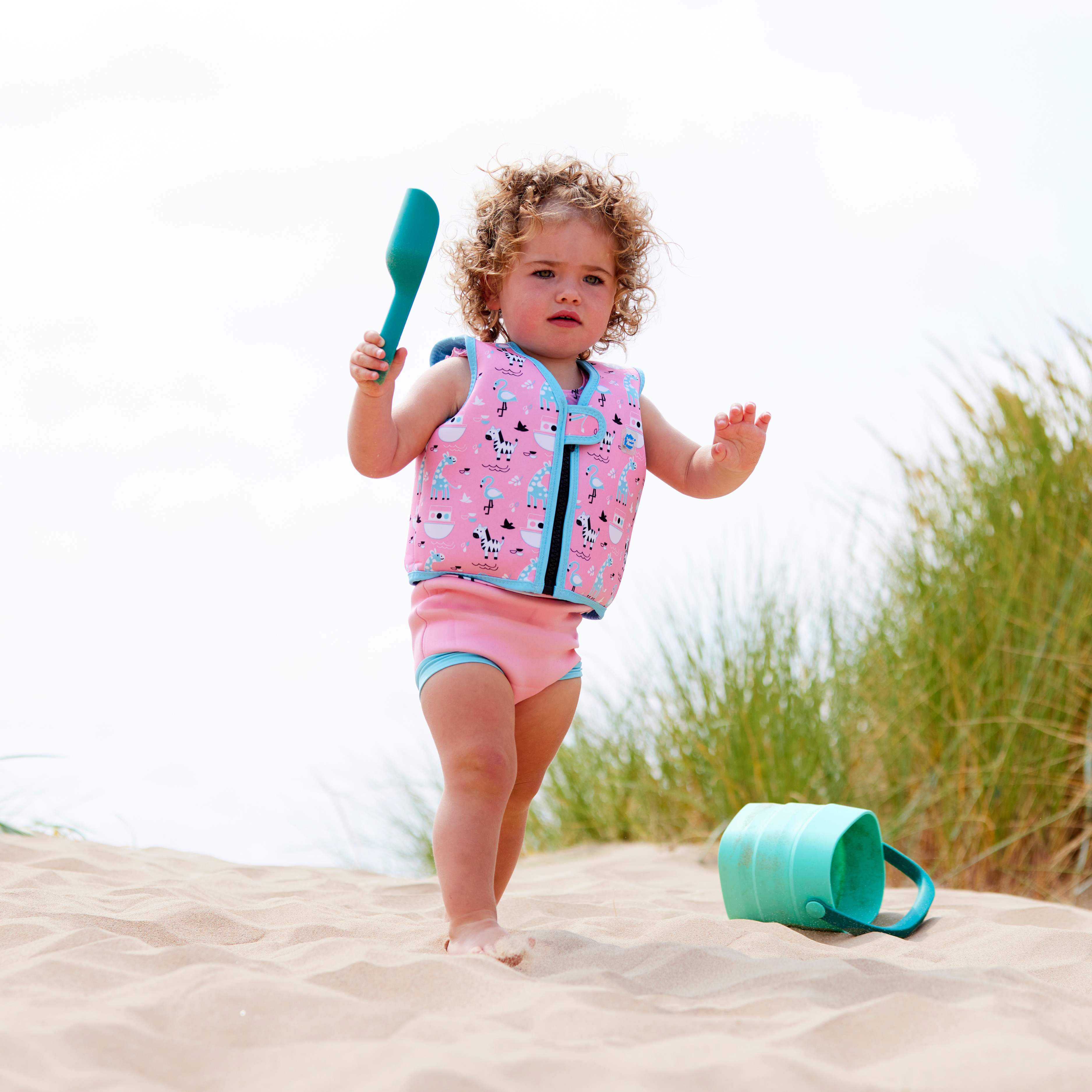 Happy Nappy™ Swimsuit & Go Splash Swim Vest Bundle