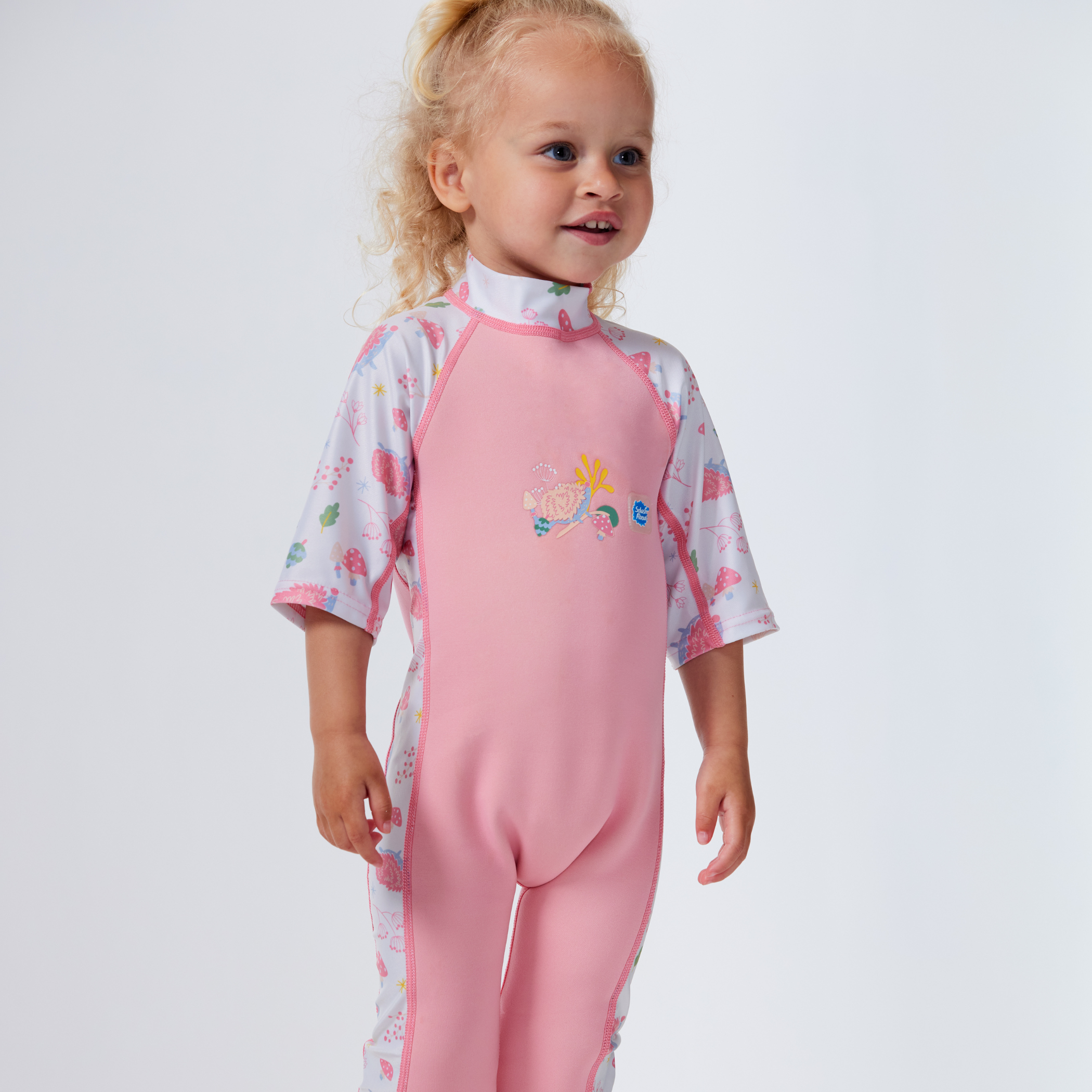 Paquete de traje de neopreno UV Sun & Sea y chaleco de natación Go Splash