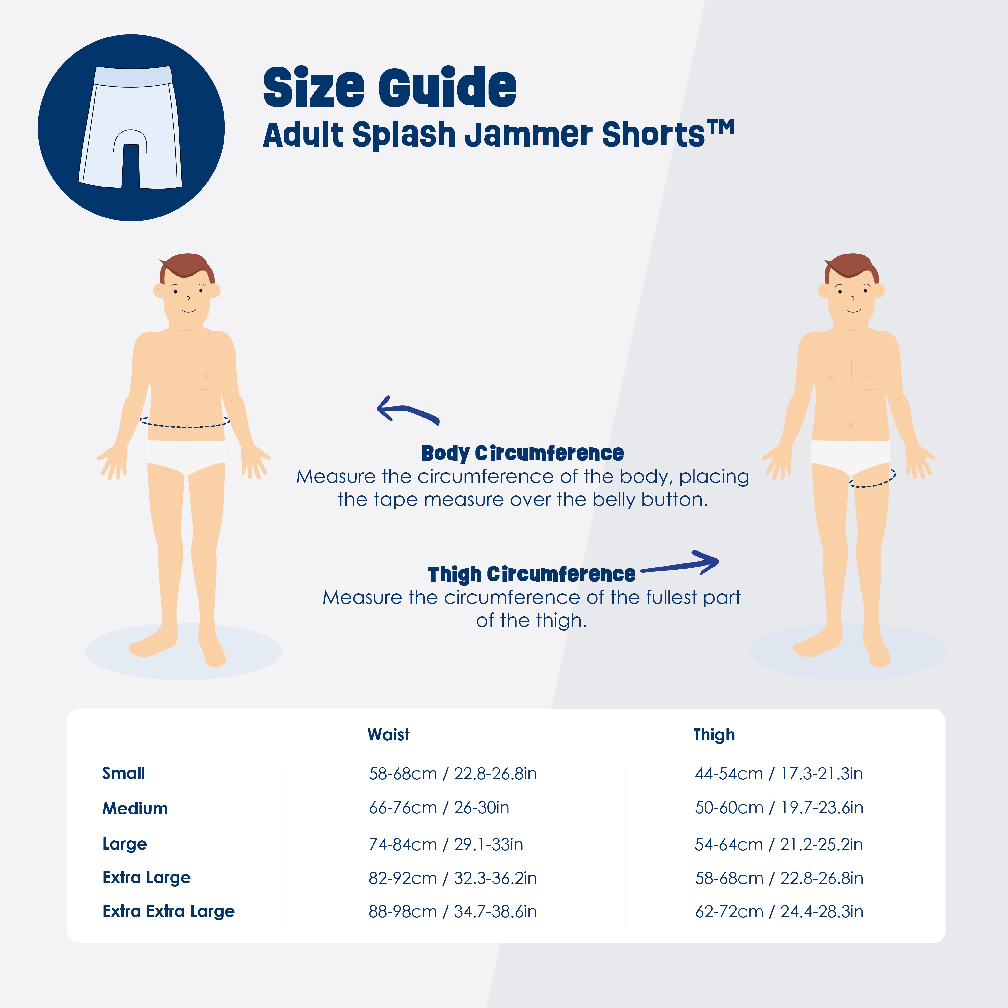Adult Splash Shorts Black