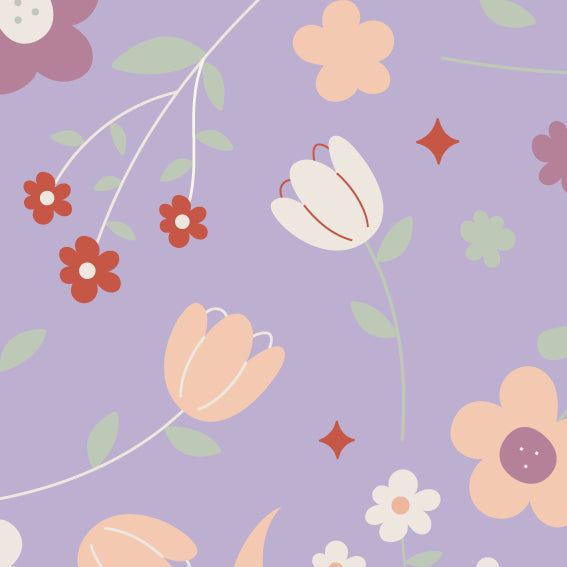 Lilac Spring Design Swatch