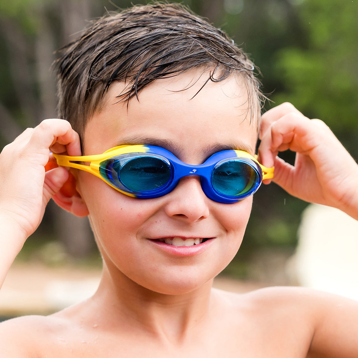 Lunettes Junior Marlin Sport Jaune/Bleu 6-14 Ans