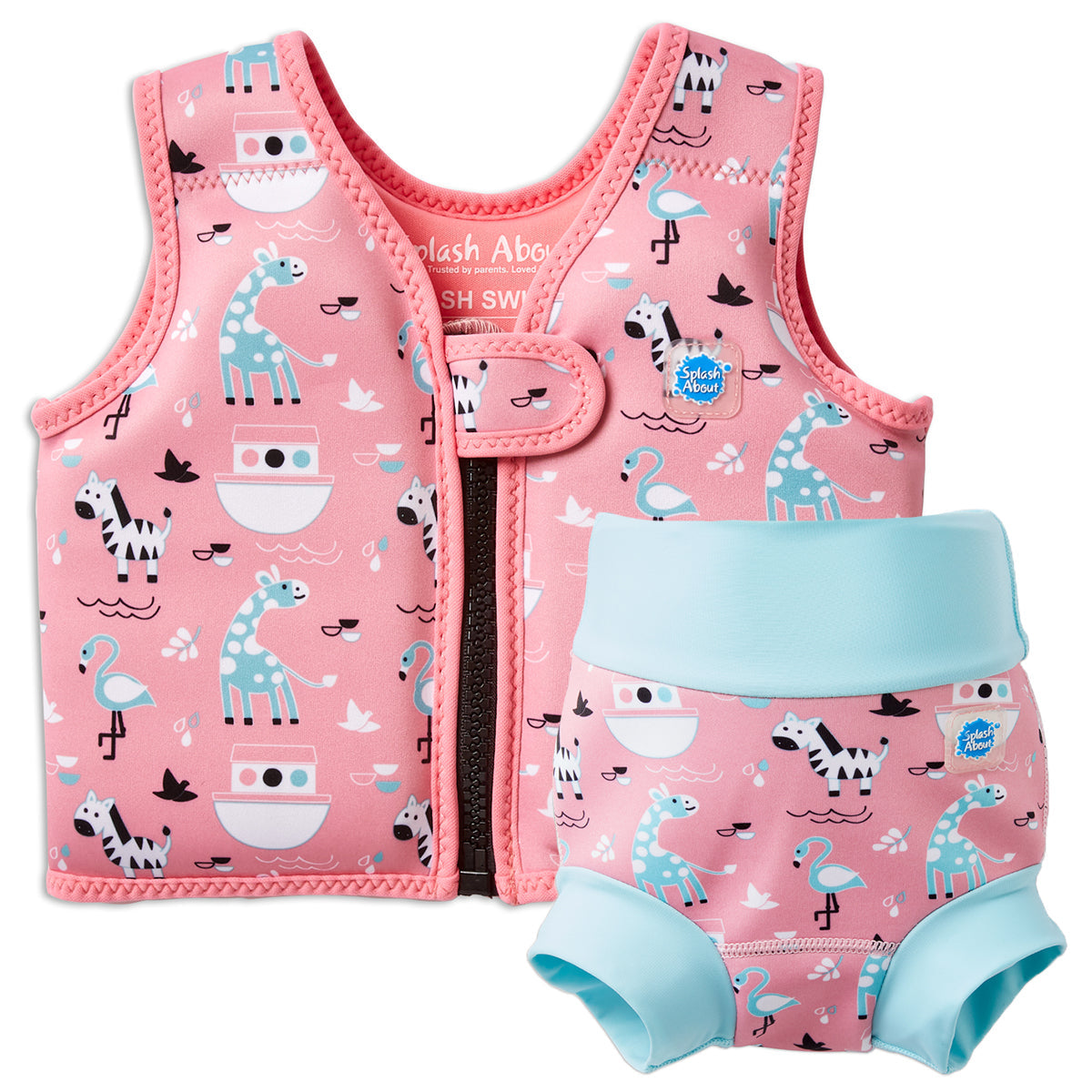 Happy Nappy™ Swim Diaper & Go Splash Swim Vest Bundle