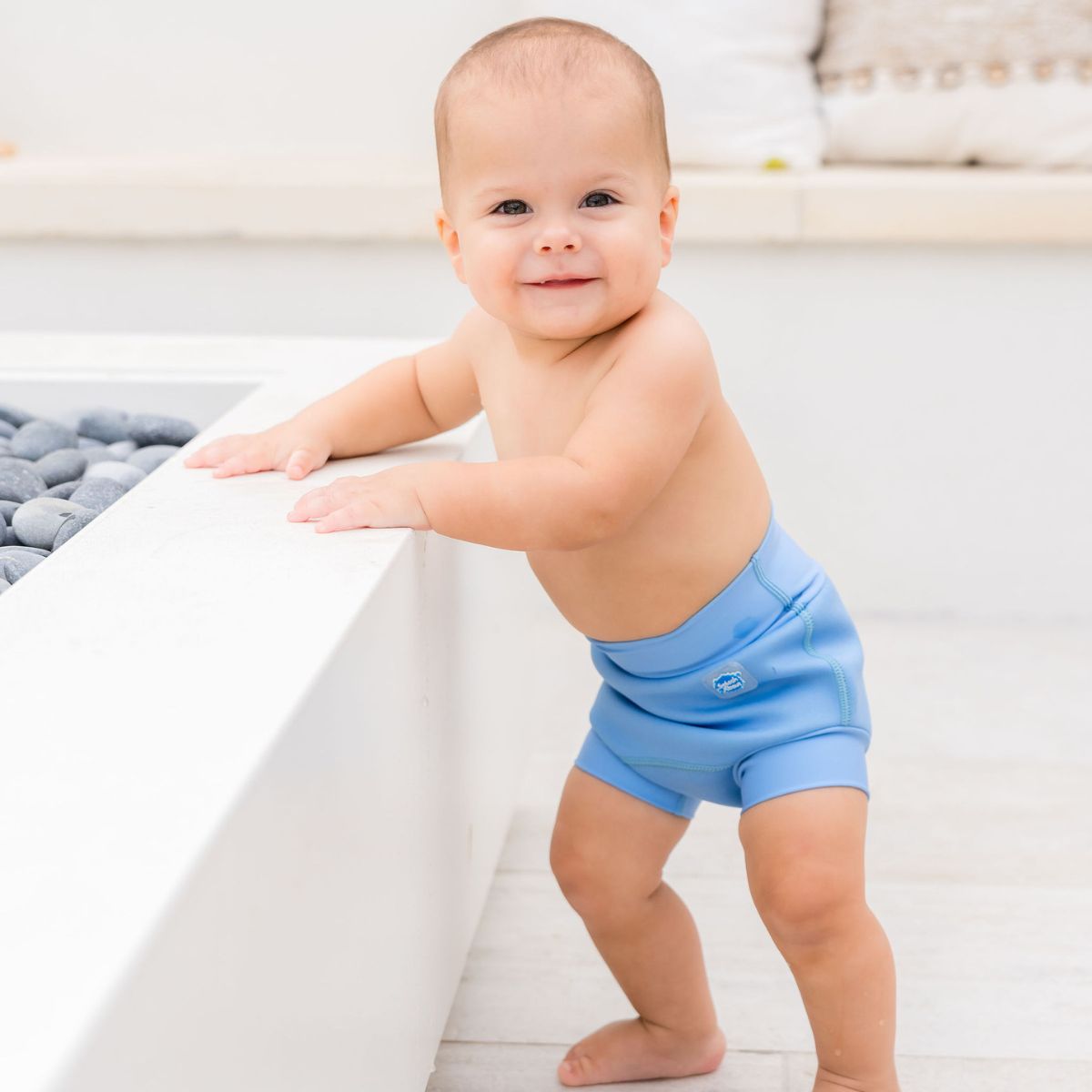Happy Nappy™ Swim Diaper Cashmere Blue