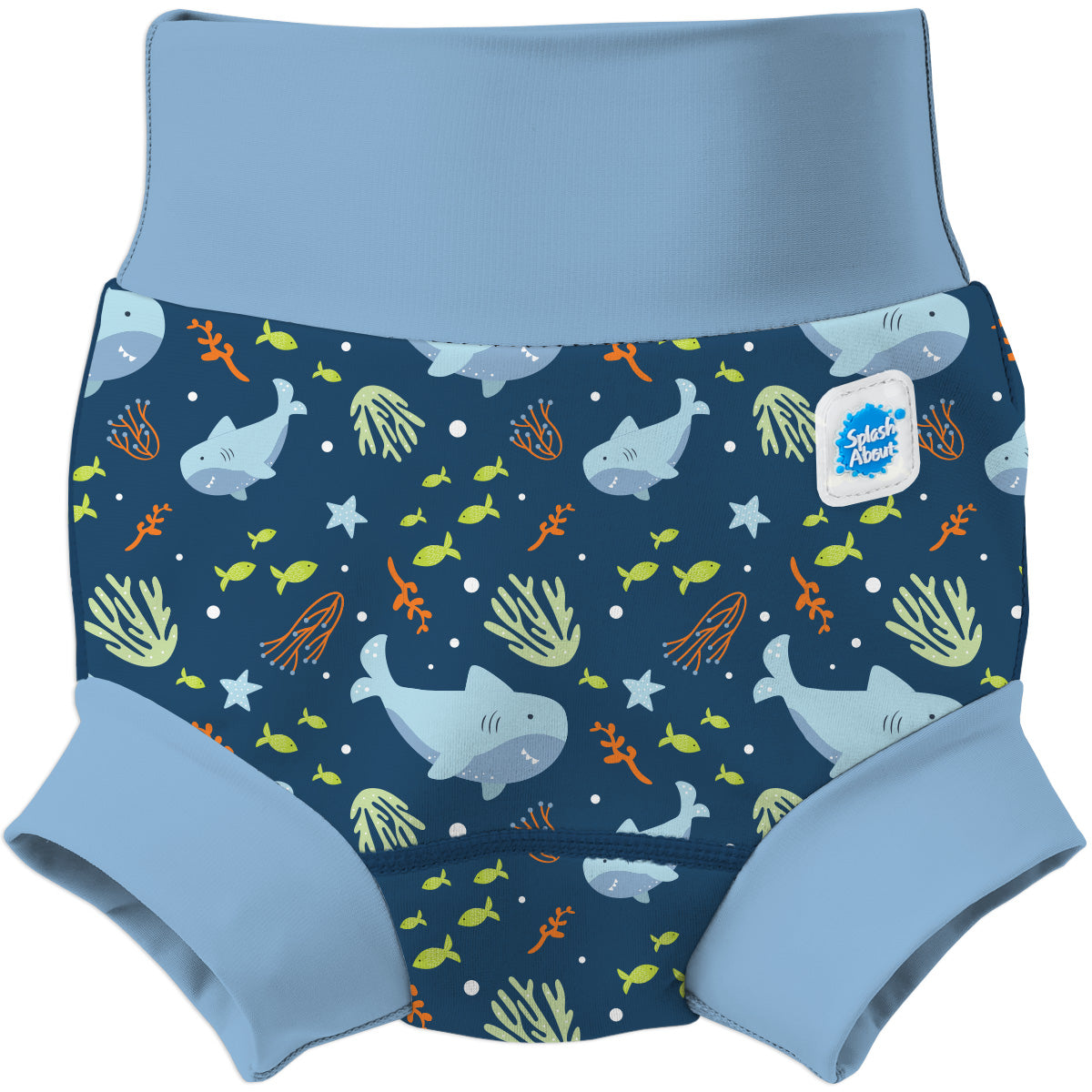Happy Nappy Duo™ Swim Diaper Shark Reef