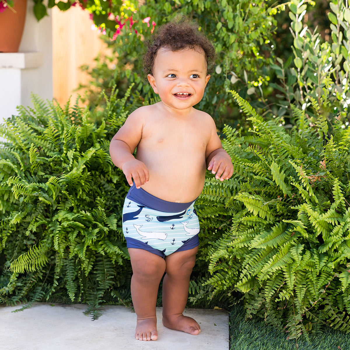 Happy Nappy™ Swim Diaper Vintage Moby
