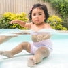 Couche de bain Happy Nappy Duo™ Lilas Printemps