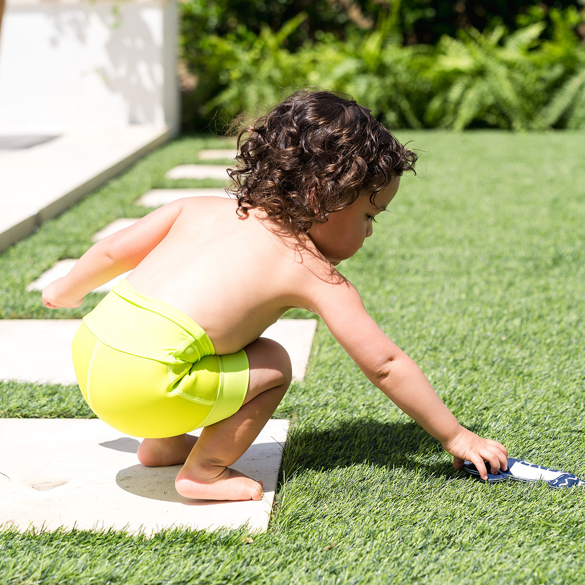 Happy Nappy™ Swim Diaper Neon Lime