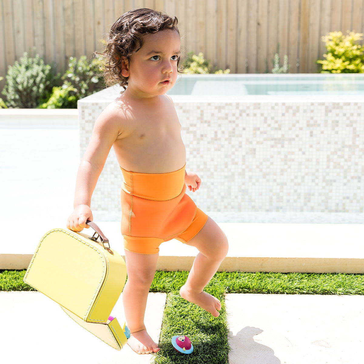 Happy Nappy™ Swim Diaper Neon Orange