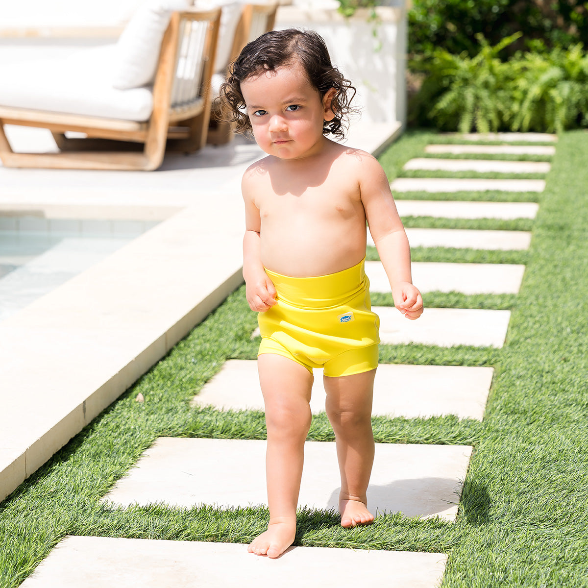 Happy Nappy™ Swim Diaper Neon Yellow