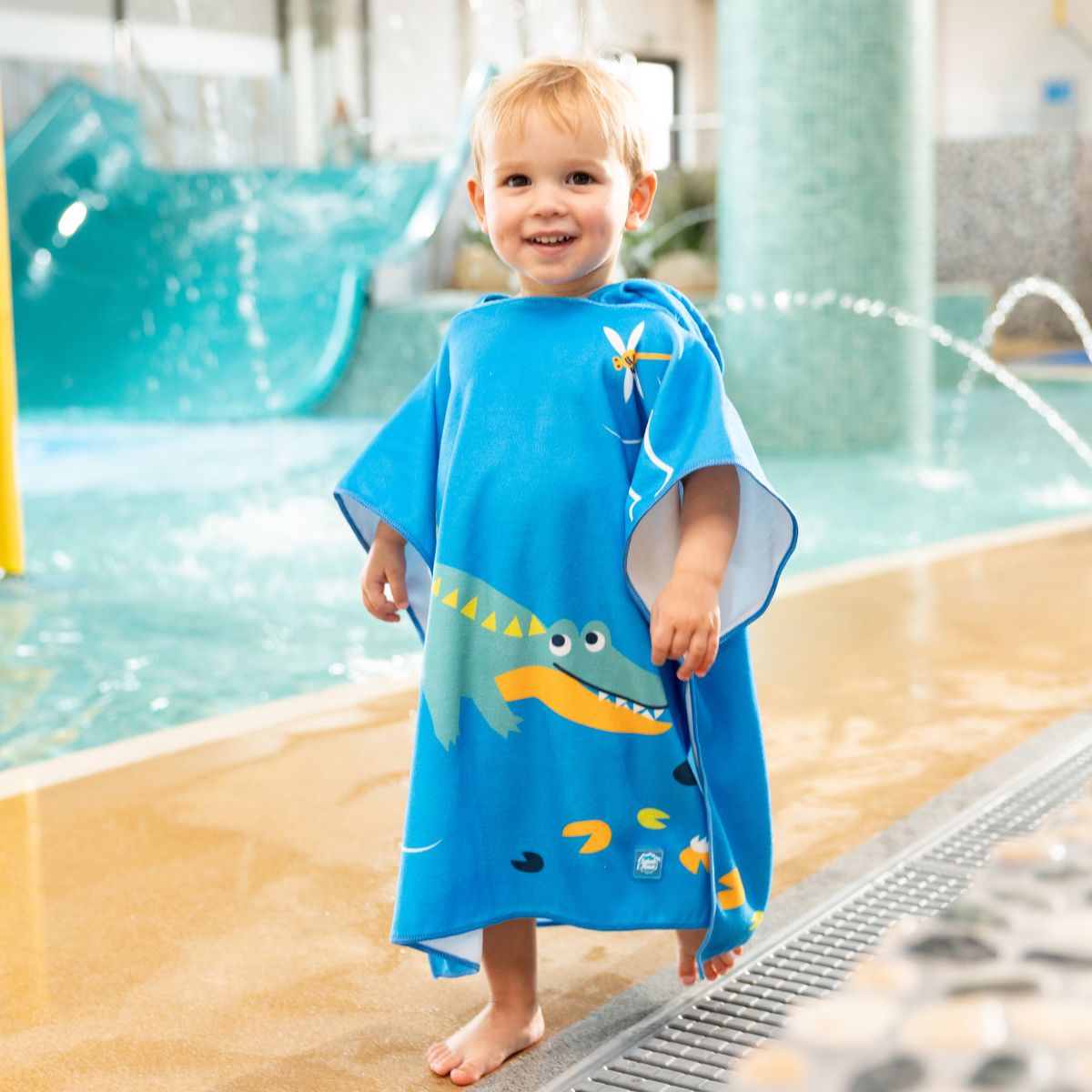 Poncho Towel Crocodile Swamp
