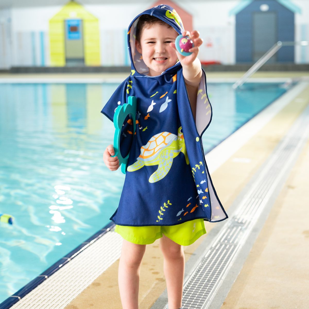 Poncho Towel Turtle Tide
