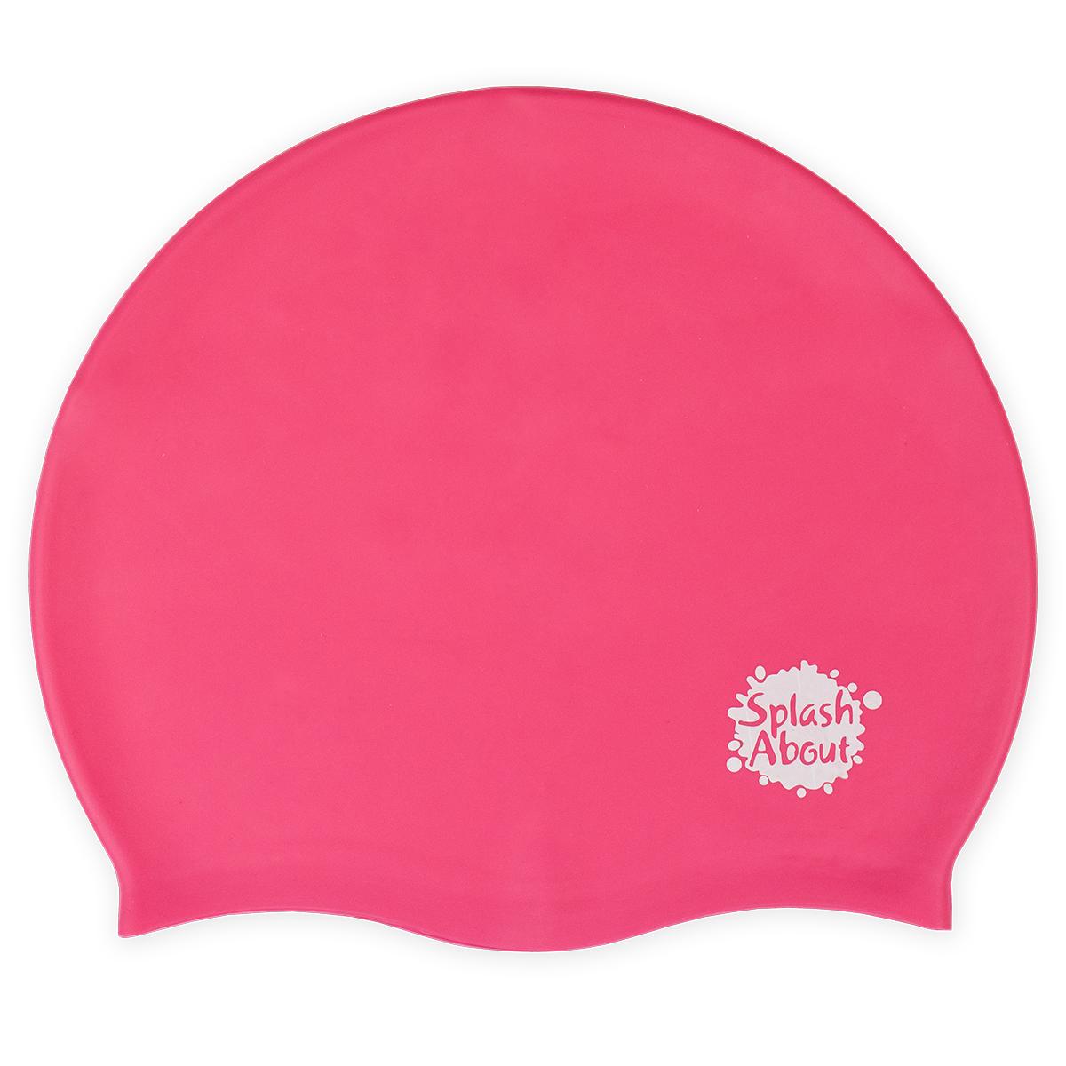 Junior Silicone Swim Hat -Pink