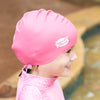 Junior Silicone Swim Hat -Pink