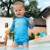 Long Sleeve Rash Guard Crocodile Swamp