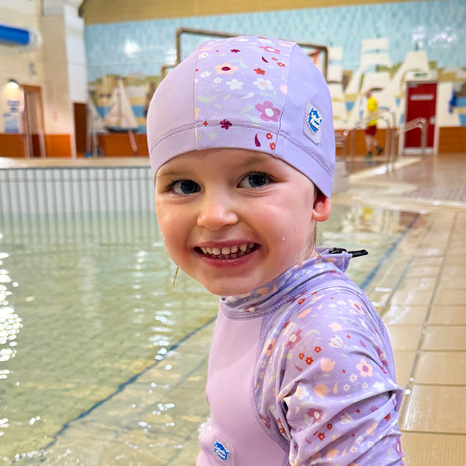 Baby & Toddler Swim Cap Lilac Spring