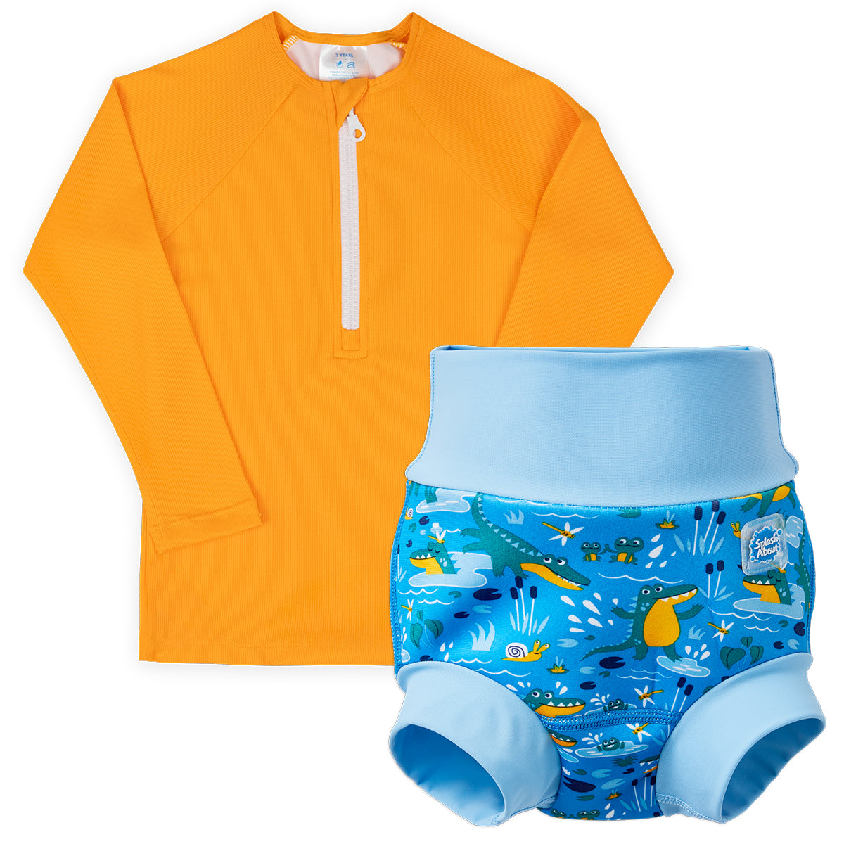 Happy Nappy™ & Long Sleeve Rash Guard Bundle