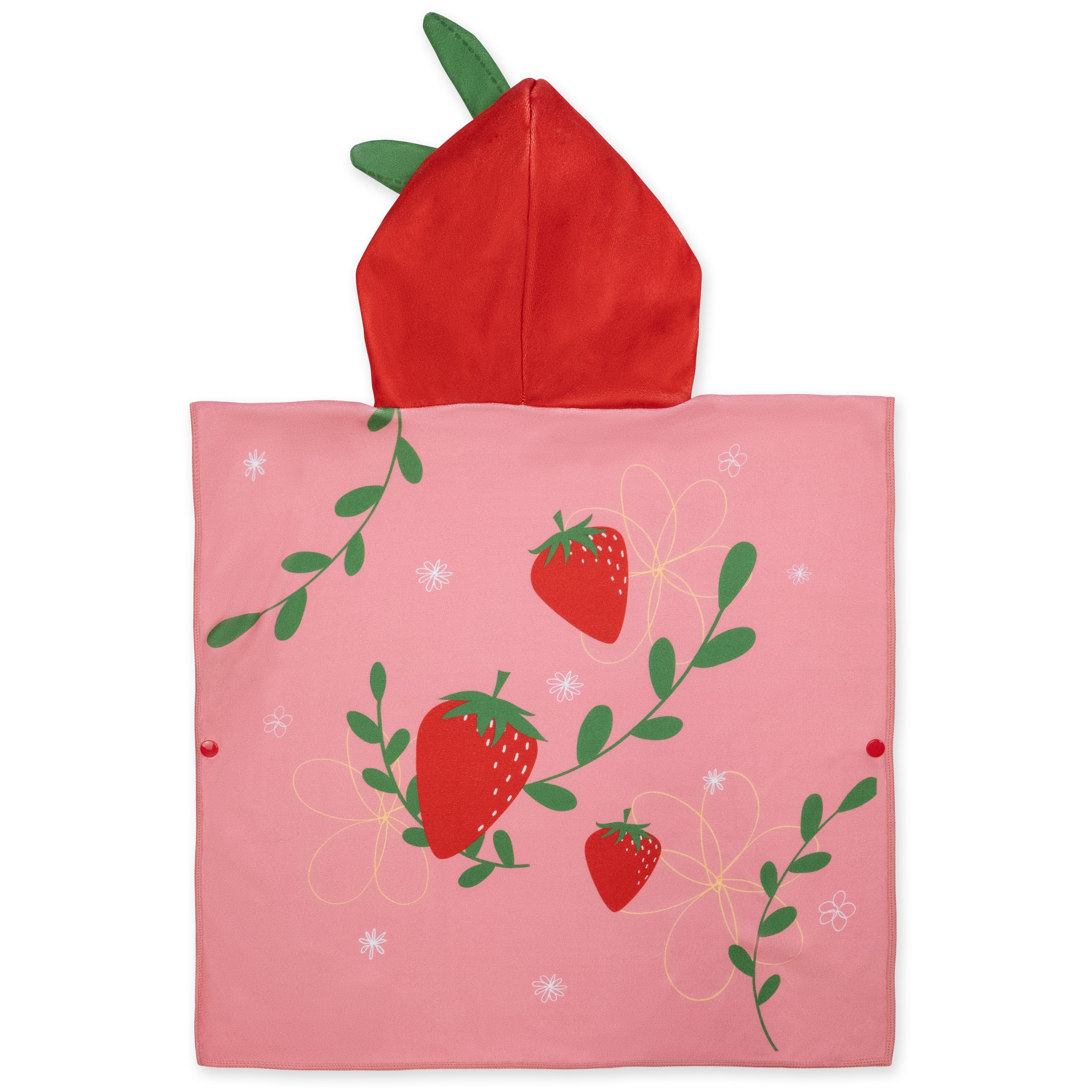 Poncho Towel Strawberry Field