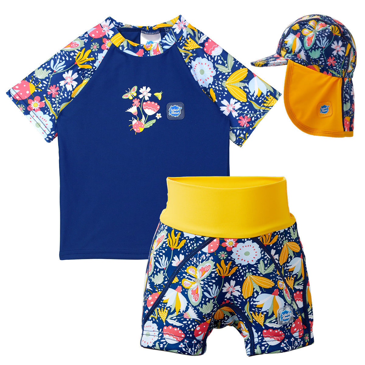 Toddler Splash Jammers™, Rash Vest & Legionnaire Hat Bundle