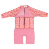 Sleeved Floatsuit Strawberry Field