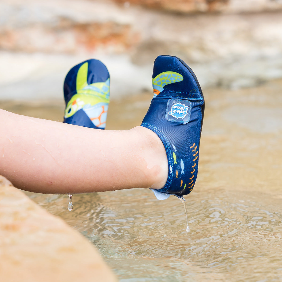 Kids Water Shoes Turtle Tide