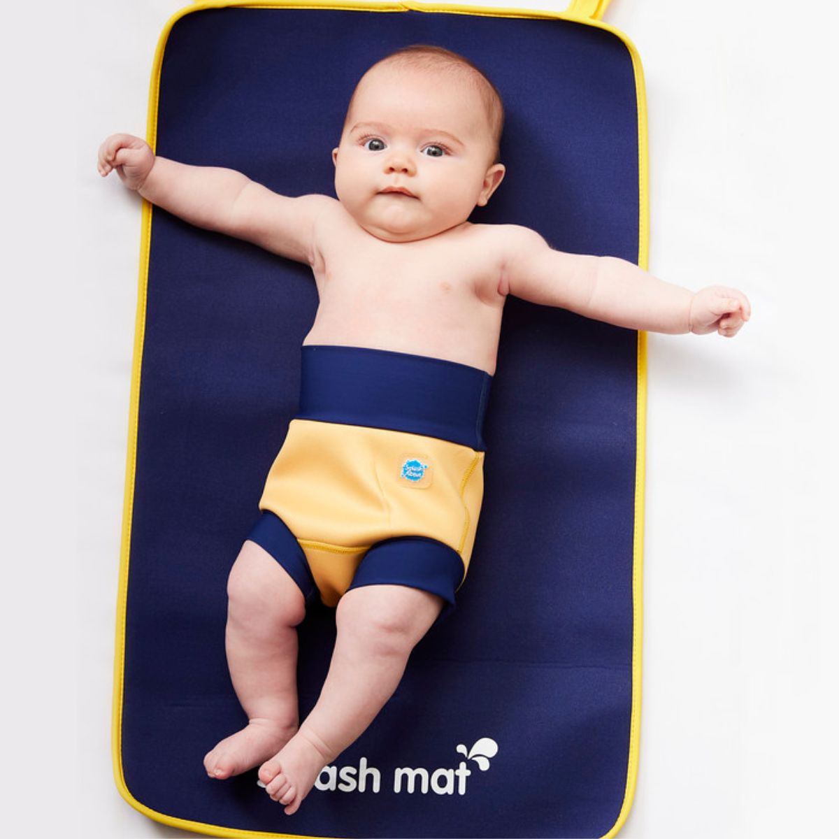 Happy Nappy™ Swim Diaper Yellow & Navy