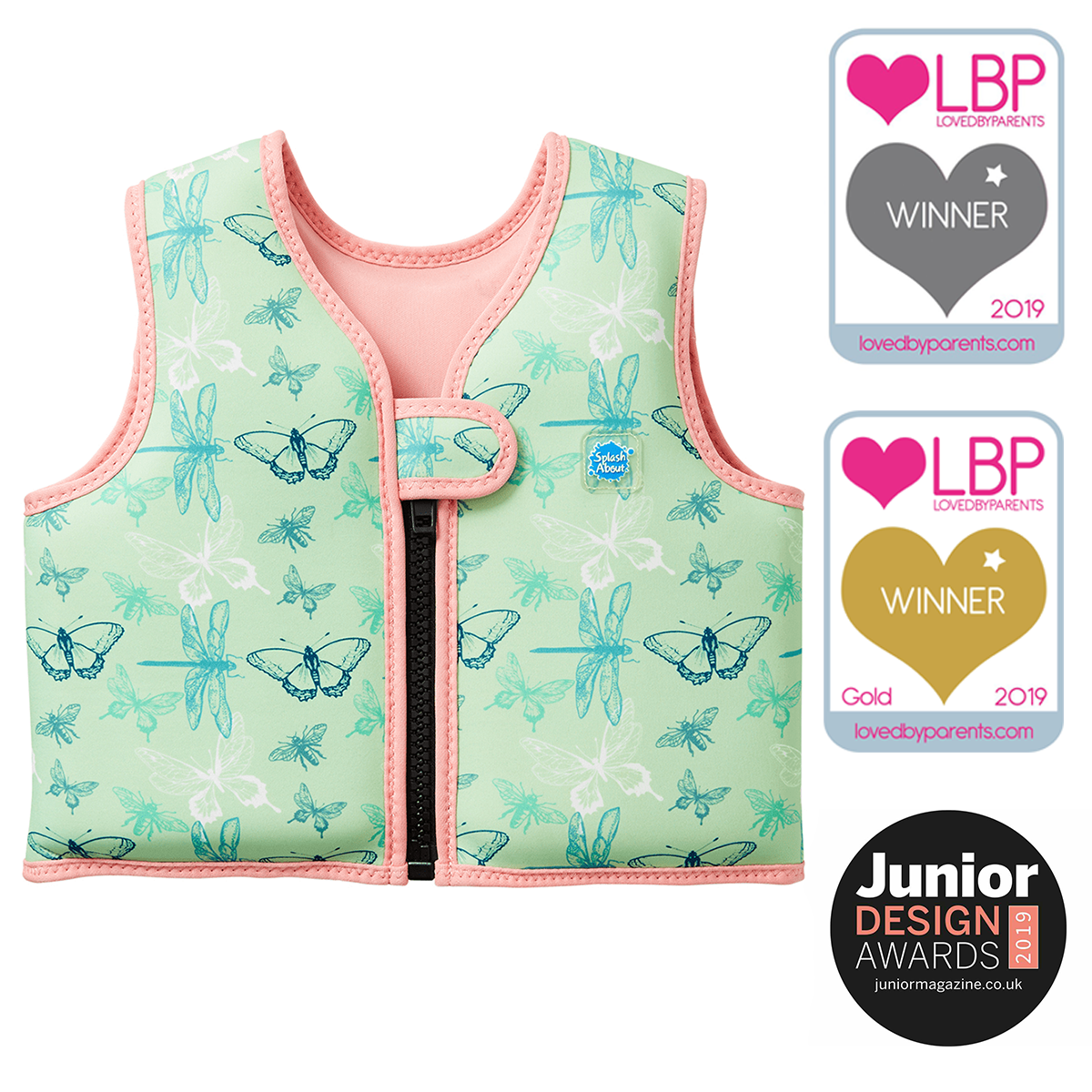 Go Splash Swim Vest Dragonfly