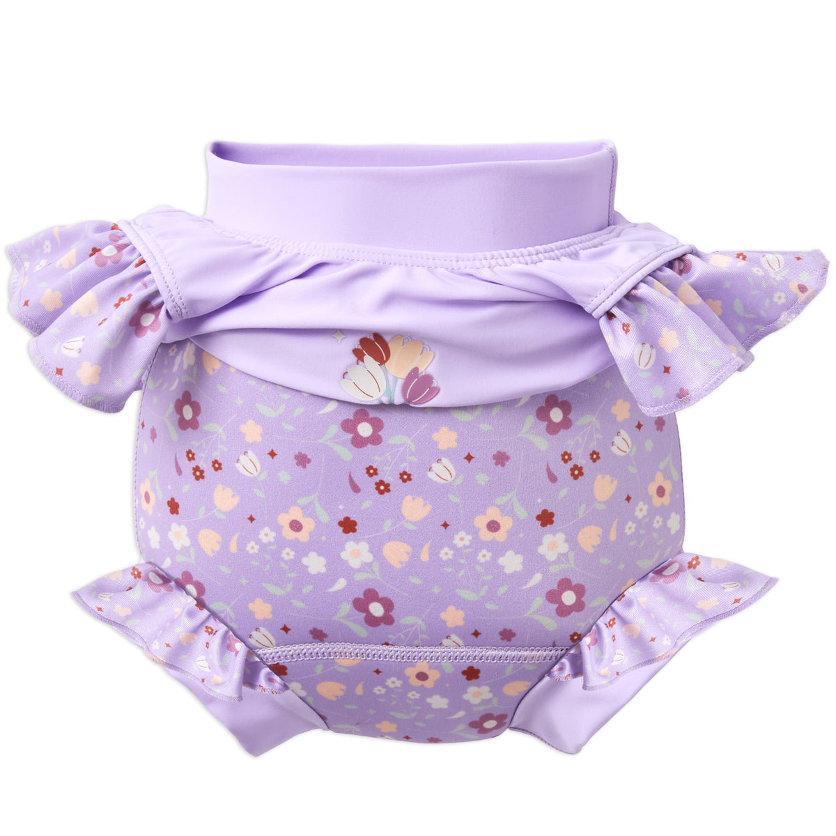 Happy Nappy™ Swimsuit with Frills Lilac Spring
