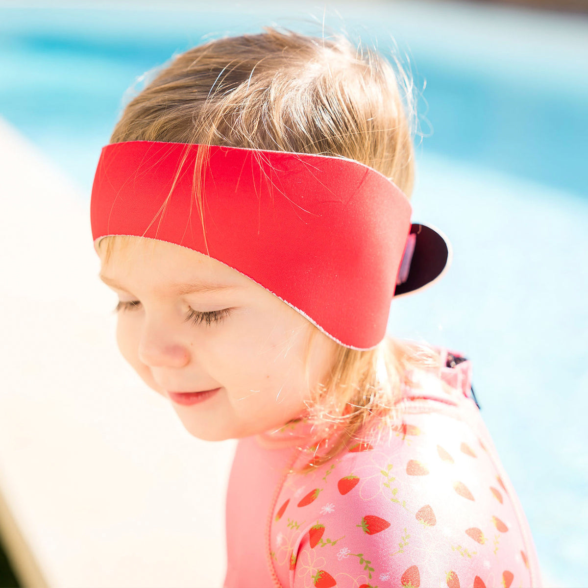 Swimming Headband- Red