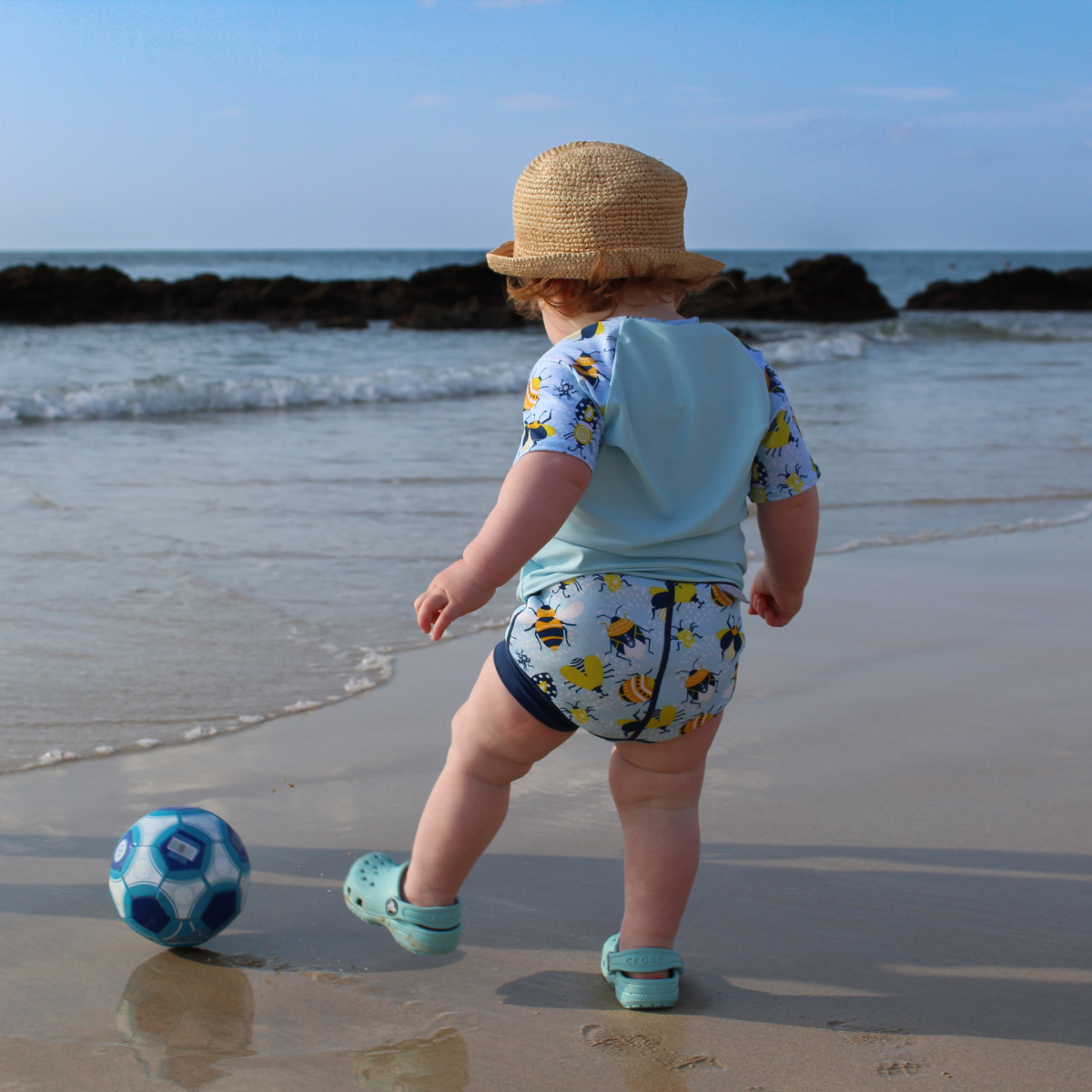 Happy Nappy Duo™ Swim Diaper Bugs Life