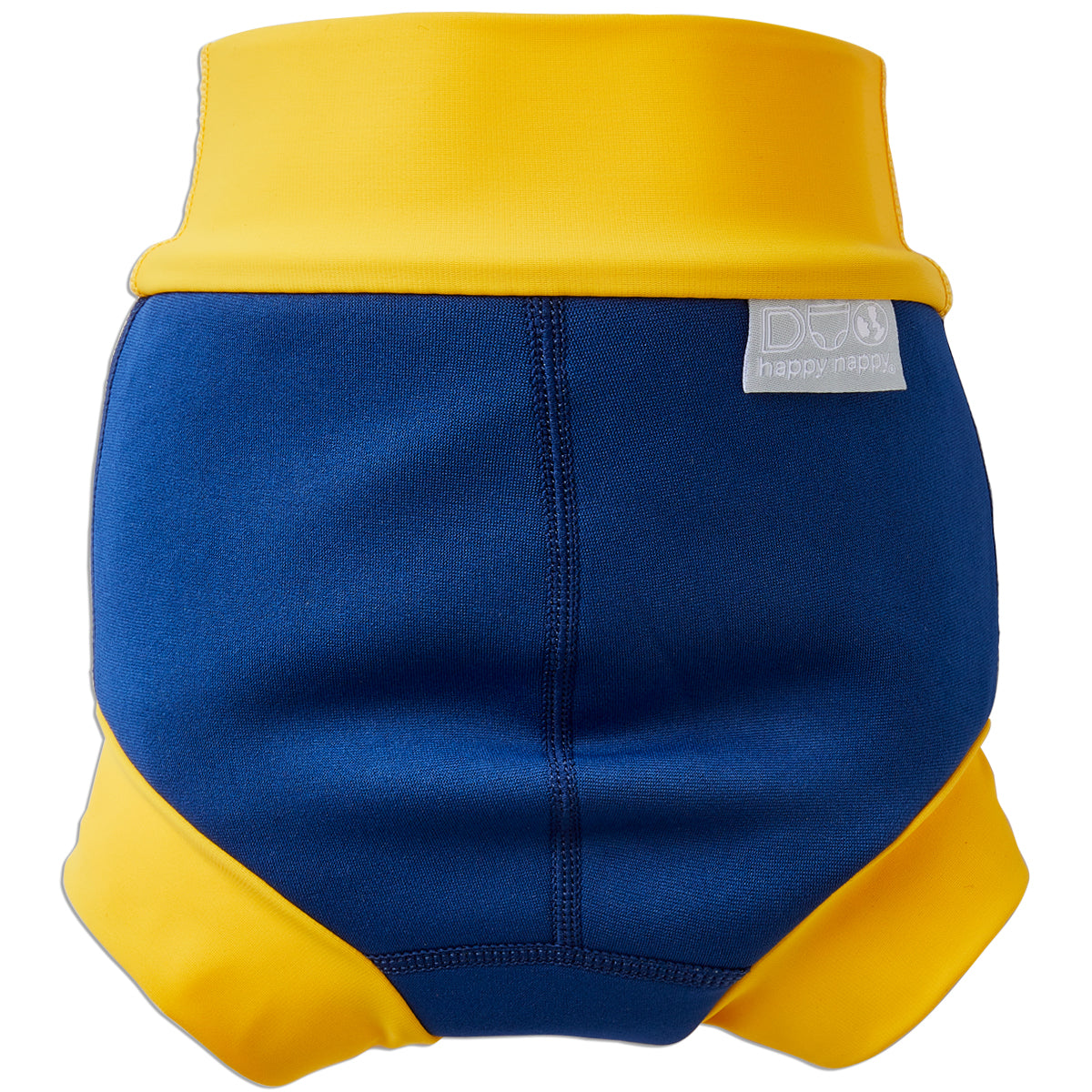 Happy Nappy Duo™ Swim Diaper Navy Yellow