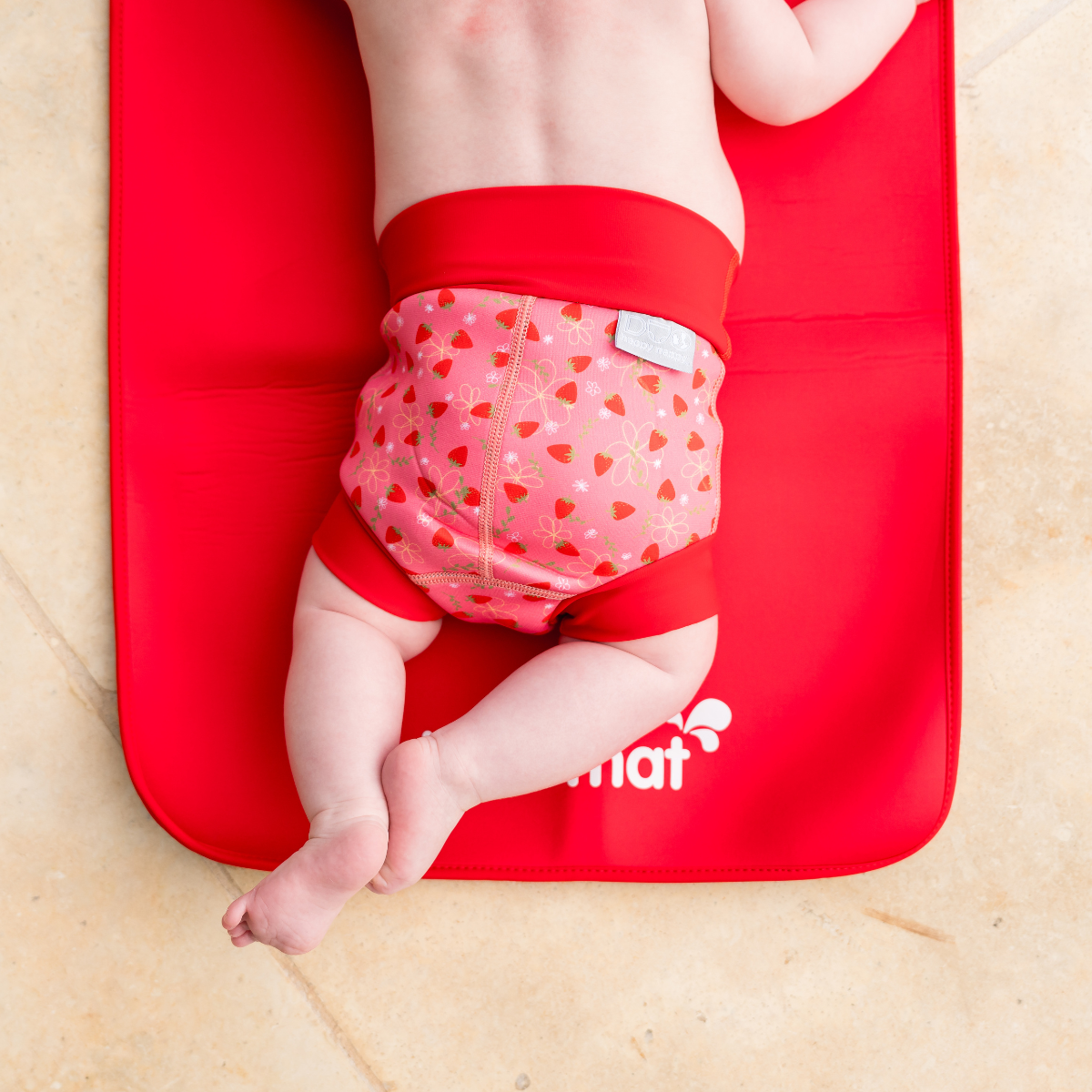Happy Nappy Duo™ Swim Diaper Strawberry Field