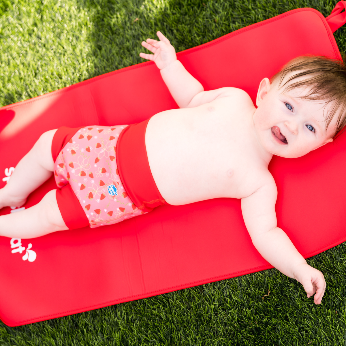 Happy Nappy Duo™ Swim Diaper Strawberry Field