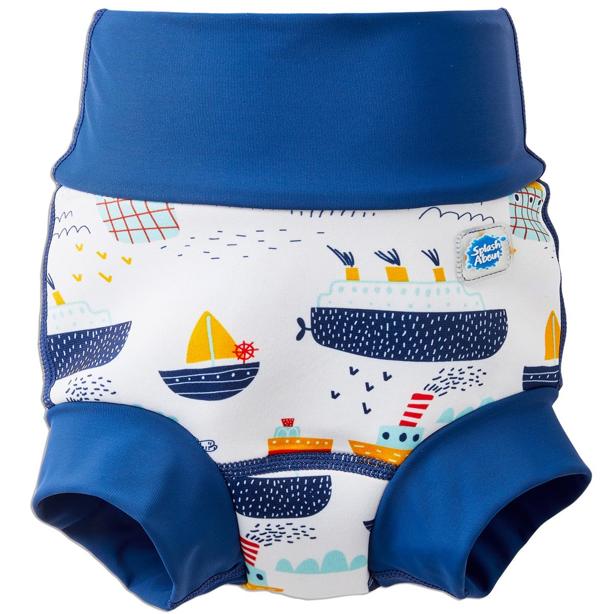 Happy Nappy Duo™ Swim Diaper Tug Boats