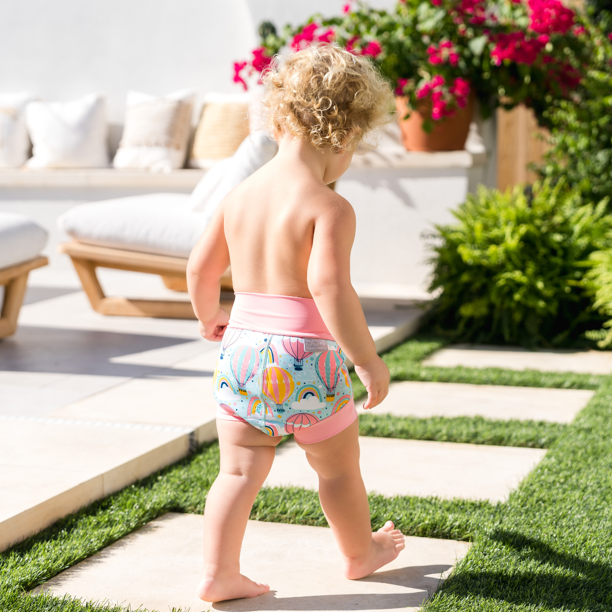 Happy Nappy Duo™ Swim Diaper Up & Away