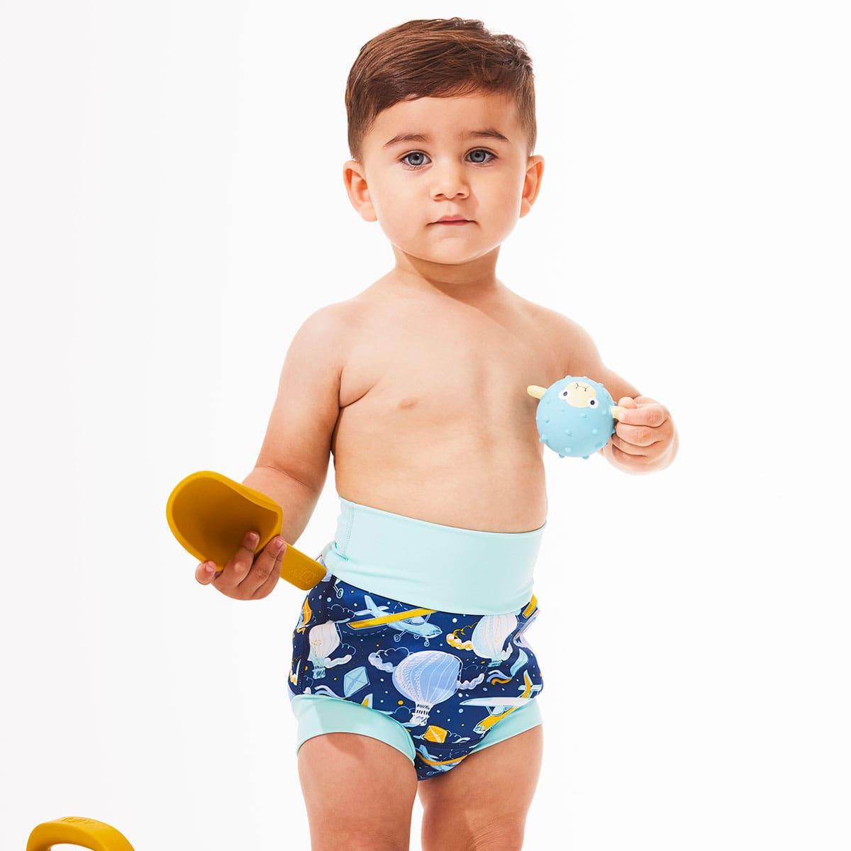 Happy Nappy Duo™ Swim Diaper Up in the Air