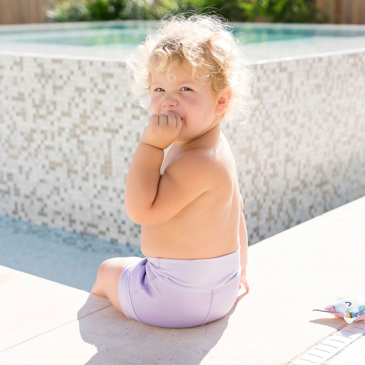 Happy Nappy™ Swim Diaper Lilac