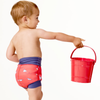 Happy Nappy™ Swim Diaper Paper Planes Red