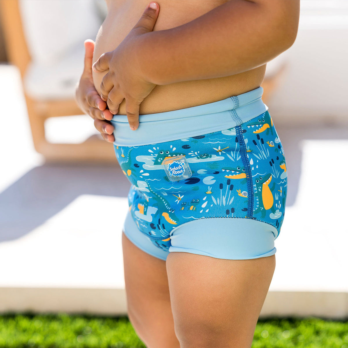 Happy Nappy™ Swim Diaper Crocodile Swamp