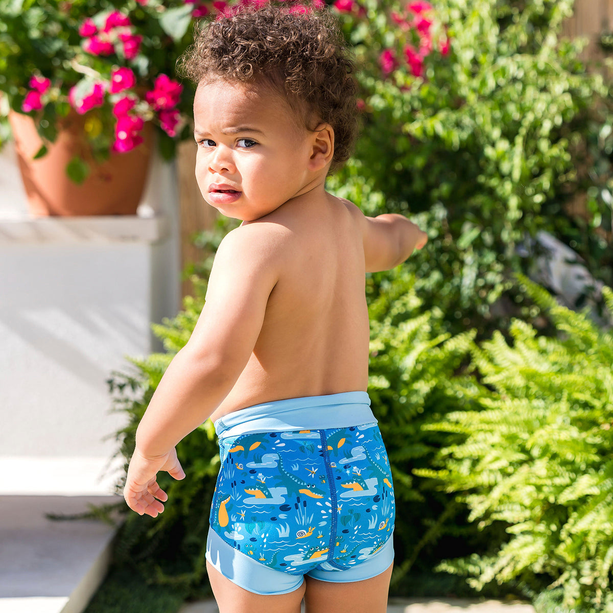 Happy Nappy™ Swim Diaper Crocodile Swamp
