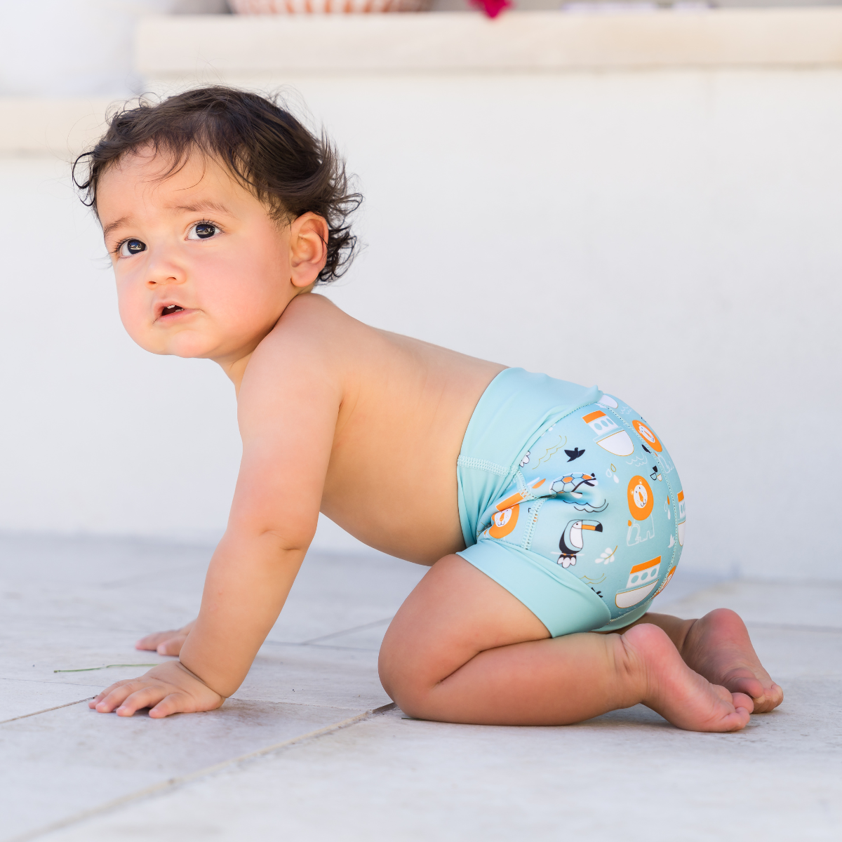 Happy Nappy™ Swim Diaper Noah's Ark