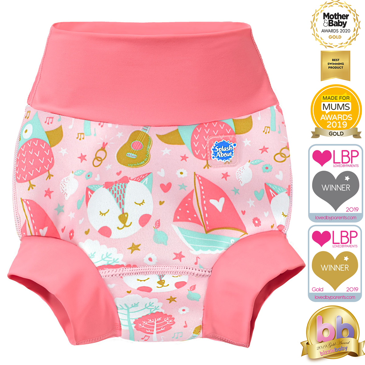 Happy Nappy™ Swim Diaper Owl and The Pussycat