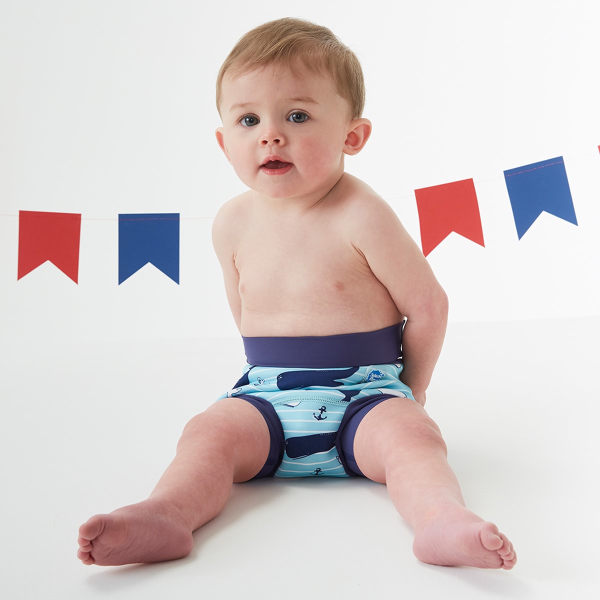 Happy Nappy™ Swim Diaper Vintage Moby