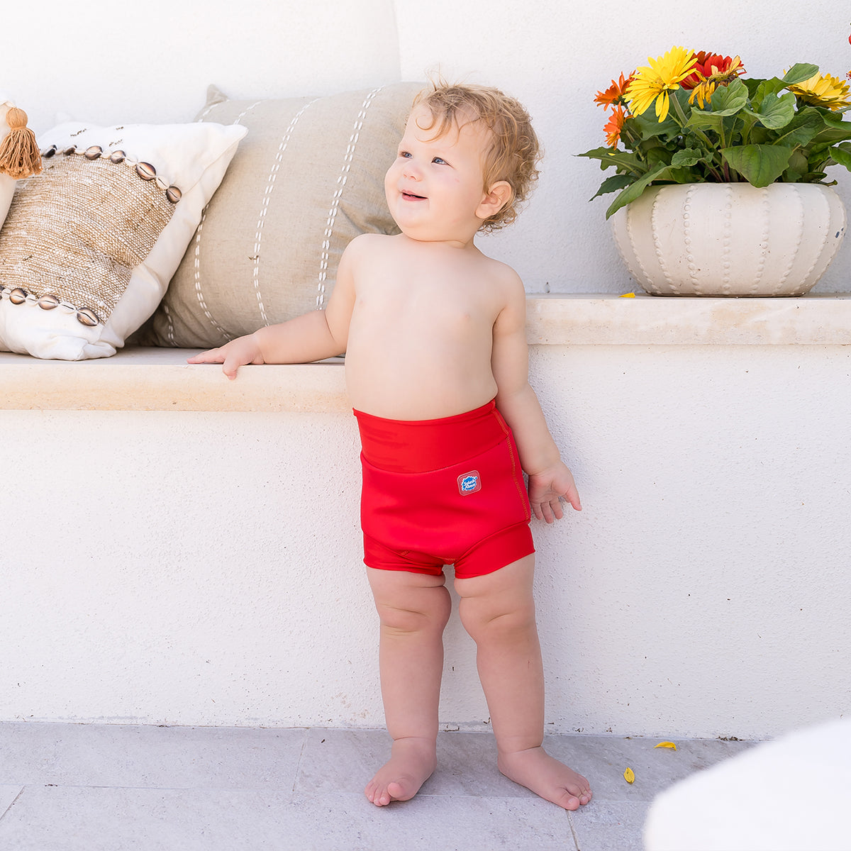 Happy Nappy™ Swim Diaper Red
