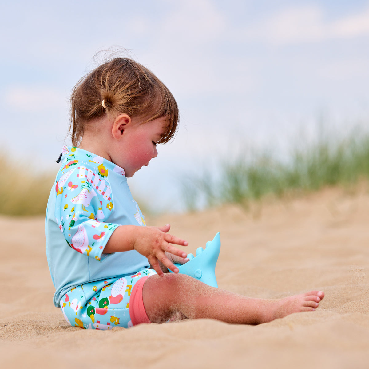 Happy Nappy ™ Sunsuit Little Ducks