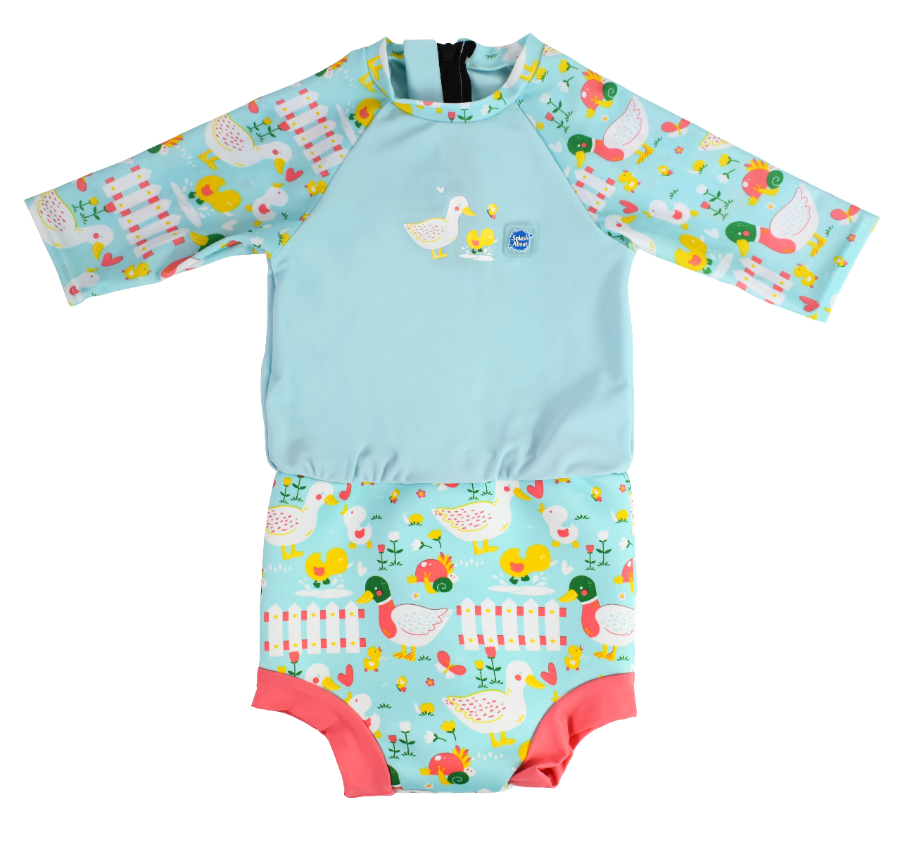 Happy Nappy ™ Sunsuit Little Ducks