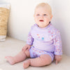 Happy Nappy™ Sunsuit Lilac Spring