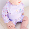 Happy Nappy™ Sunsuit Lilac Spring
