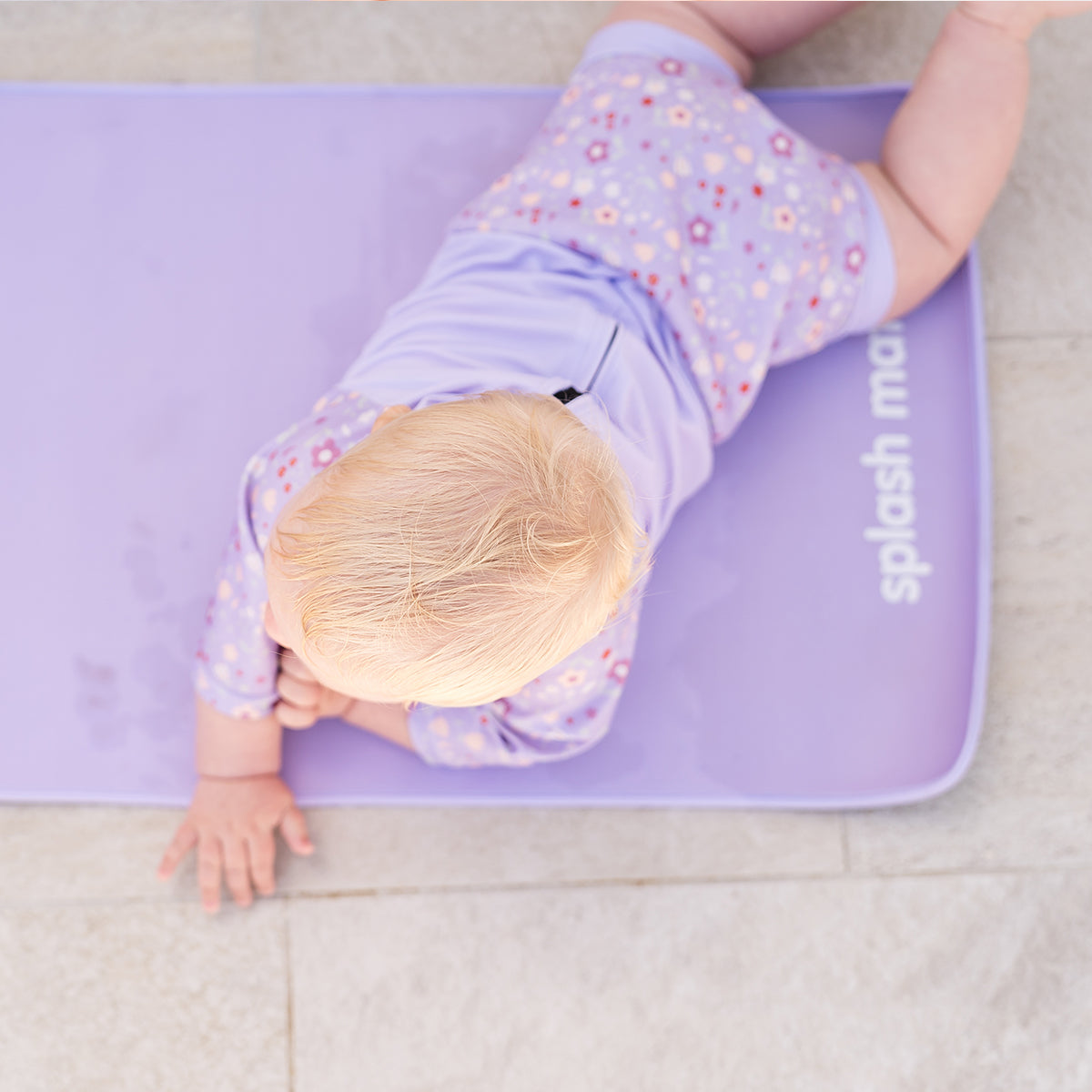 Happy Nappy™ Sunsuit Lilac Spring