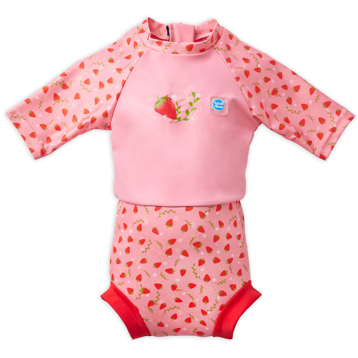 Happy Nappy™ Sunsuit Strawberry Field