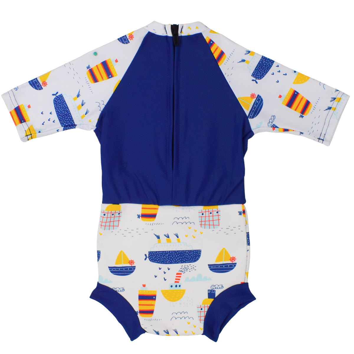 Happy Nappy™ Sunsuit Tug Boats
